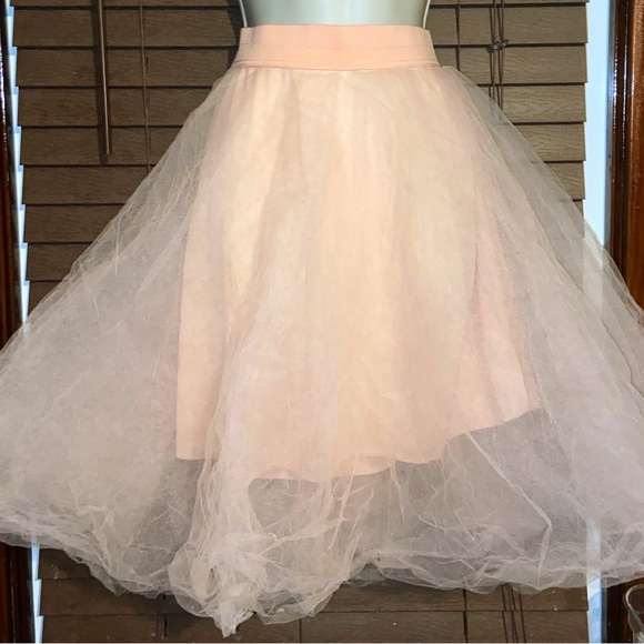 Rue 21 Peach tulle skirt - Picture 7 of 7